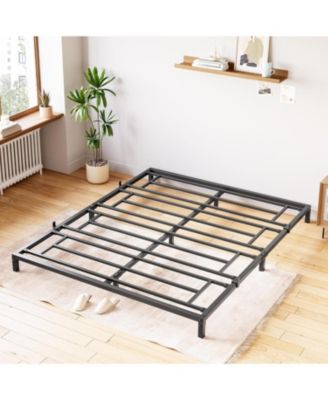 8 Inch Bed Frame No Box Spring Needed, Heavy Duty Metal Platform Bed Frame Size for Bedroom Easy Assembly, Noise Free