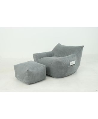Oversized Comfy Bean Bag Chair for Adults - Lazy Sofa for Bedroom & Dorm