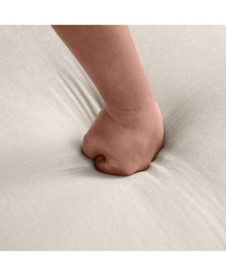  85" Beige Modular Sectional Sofa with Storage Ottoman