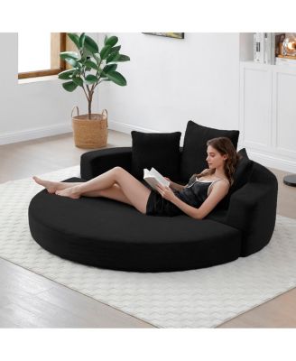 Convertible Sofa Couch Bed, Multi-functional, Adjustable Futon for Apartment