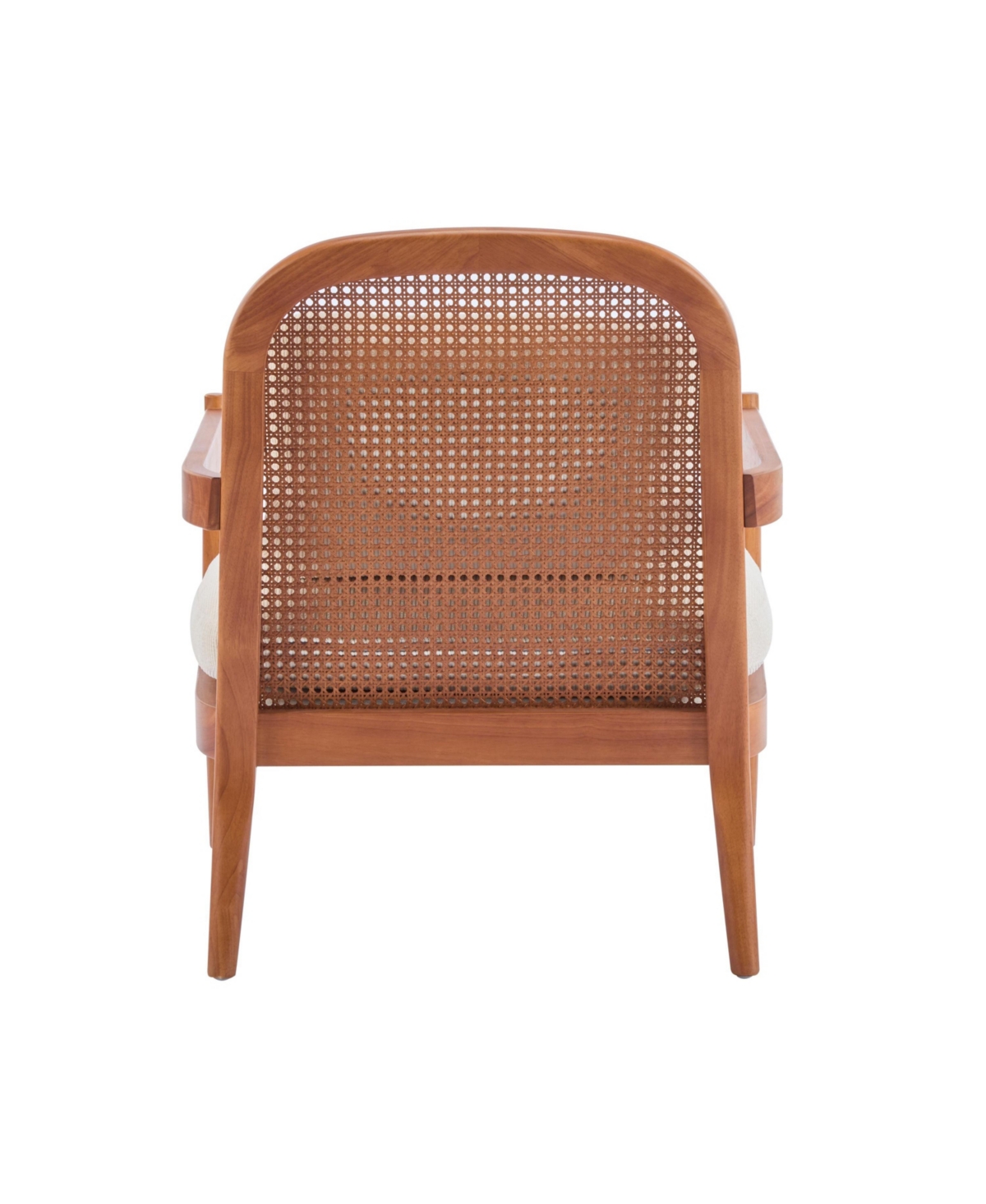 Streamdale Furniture Mid-Century Modern Rattan Accent Chair - Set of 2