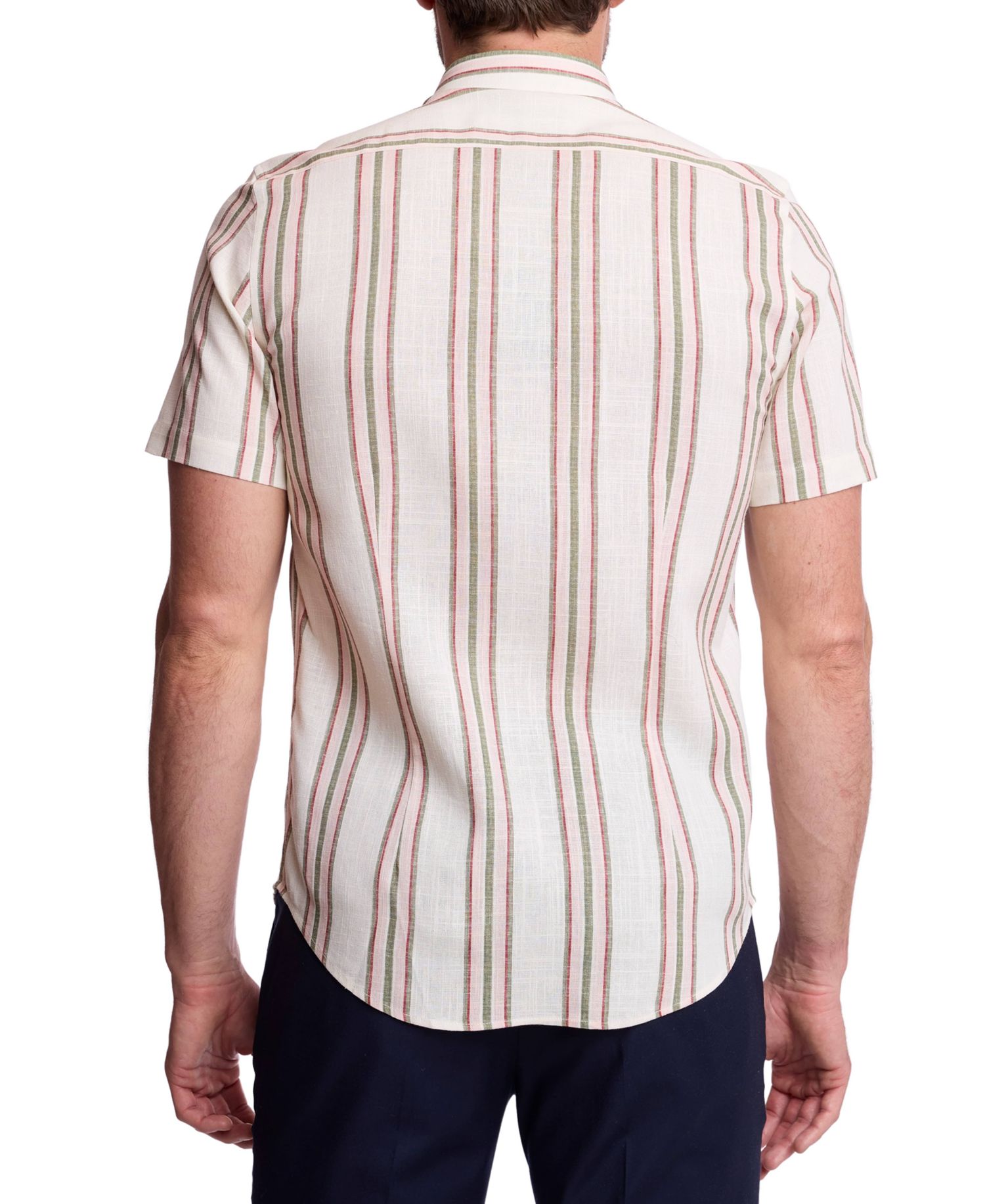 Men's Slim-Fit Collared Shirt