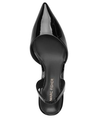 Women's Iced Slingback Kitten Heel Pumps