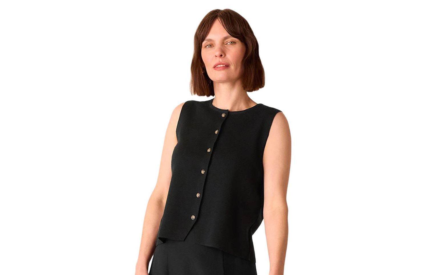 Women's Lucy Button Front Knit Tank