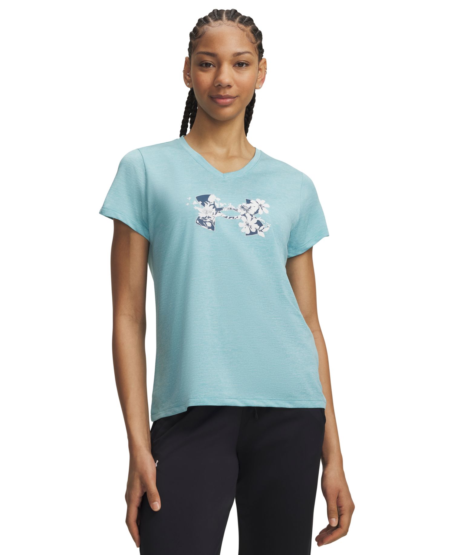 Women's Tech Twist Graphic Short-Sleeve Top