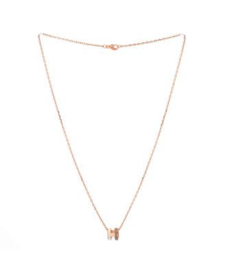Pre-Owned HERMES Pop H Pendant Chain Necklace