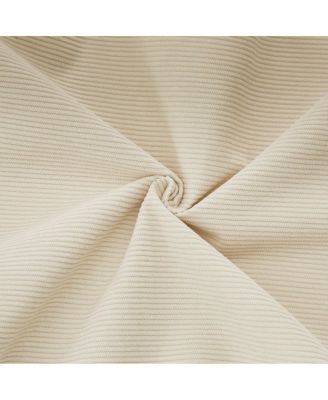 Modern minimalist L-shaped corduroy high back sofa