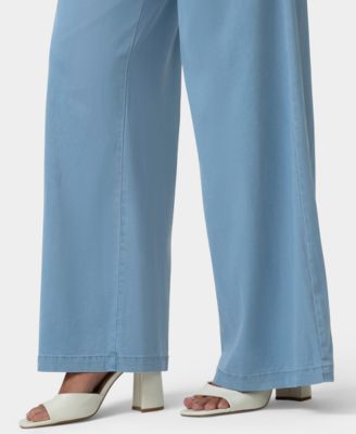 Women's Fluid Denim Palazzo Sleepwear Pant