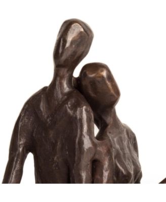 Romantic Couple Bronze Sculpture