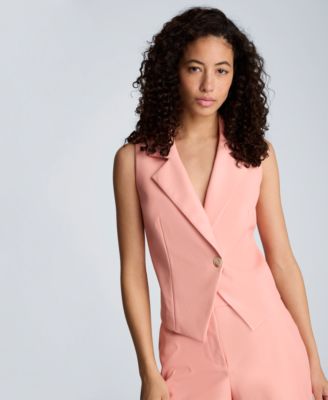 Women's Fitted One-Button Vest