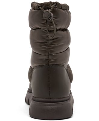 Women's Maribel Lug Sole Insulated Waterproof Snow Booties from Finish Line