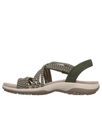 Women's Reggae Slim Stretch Sandals from Finish Line