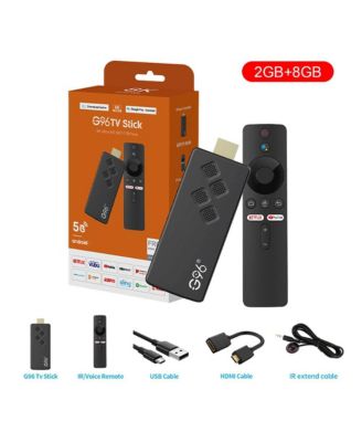 Android TV Stick – 4K HDR Streaming Device with Voice Remote & Dual-Band WiFi