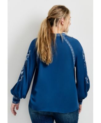 Women's Chloe Embroidered Blouse