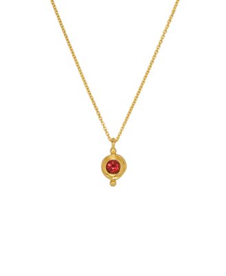 Birthstone Pendant Necklace