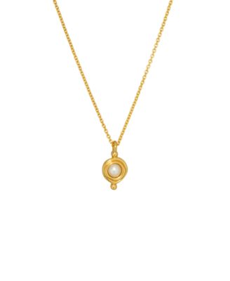 Ottoman Hands Birthstone Pendant Necklace - June 163$