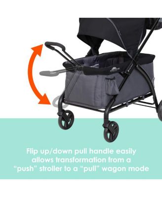 Kids Trend Tour LTE 2-in-1 Stroller Wagon - - Gravity Black