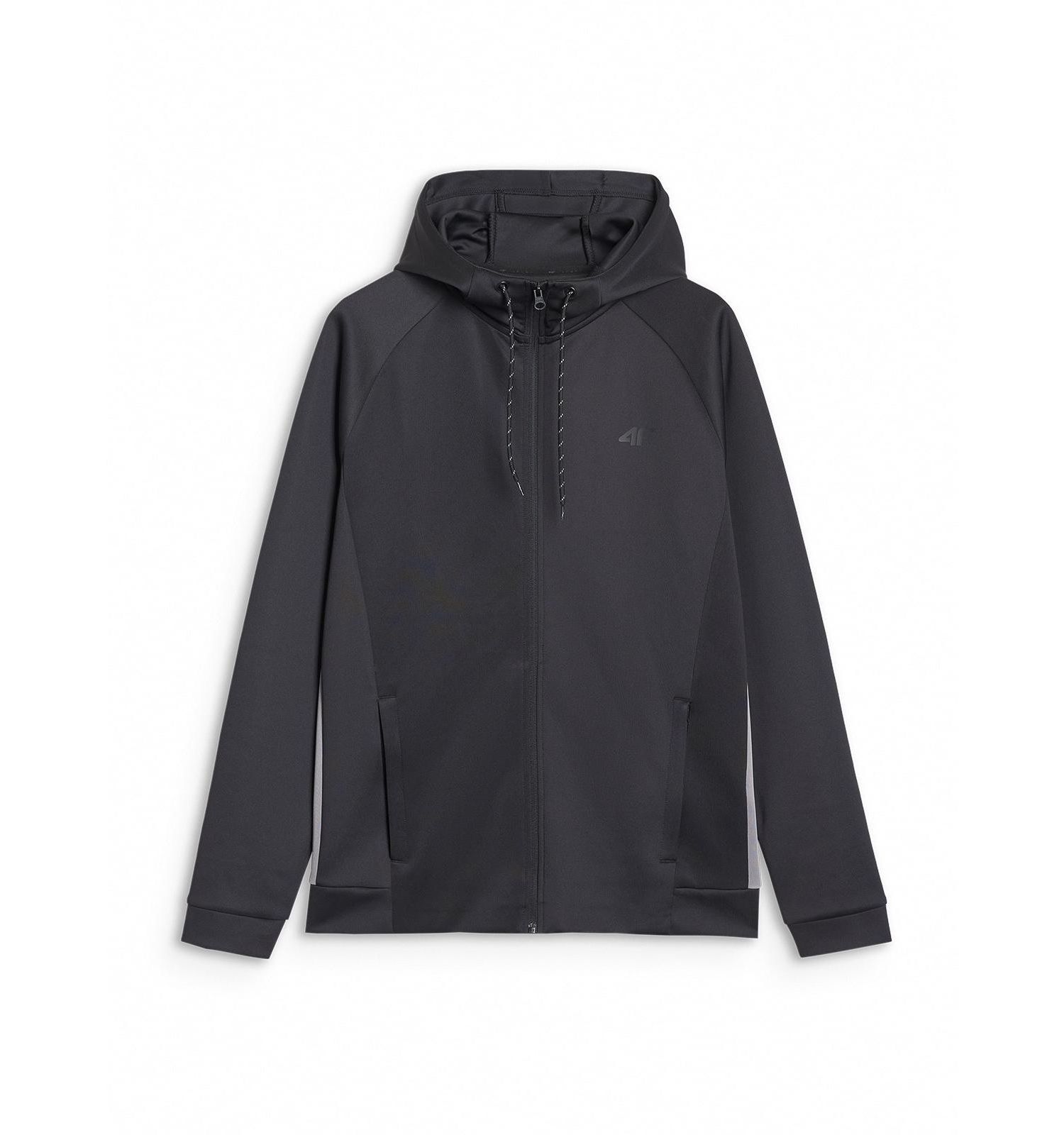 Men's Zipped Hooded Quick-Drying Training Sweatshirt