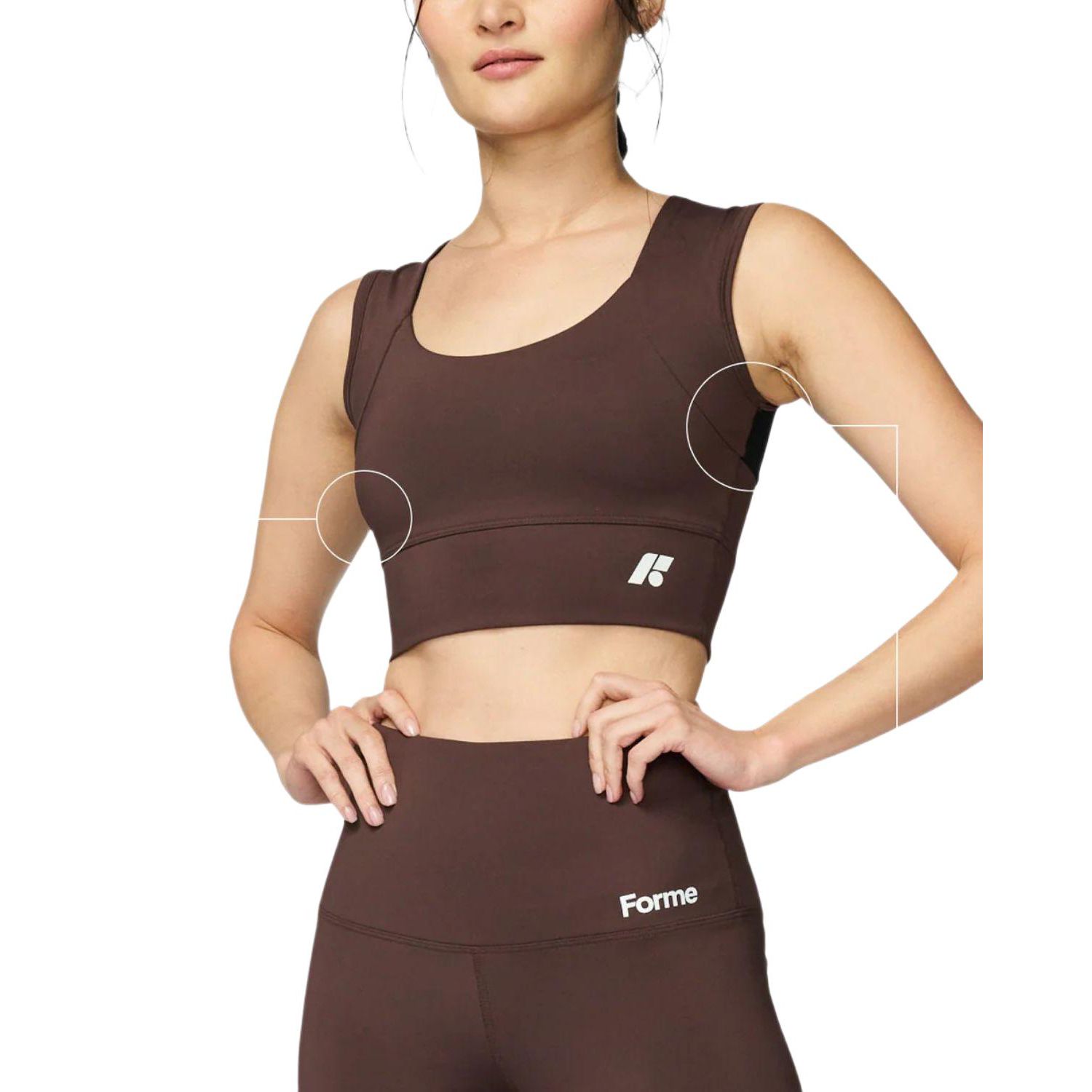 Women's Padded Power+ Bra for Posture & Back Support