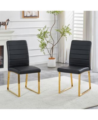 2-Pack Heavy-duty Chairs: Cushion, Iron Frame, Home/Office, Great Value