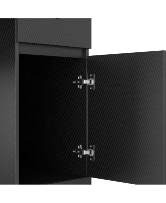  Computer Desk with Hutch & Bookshelf, Wood Executive Desk for Home Office