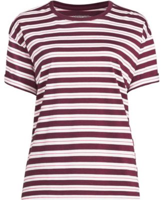 Women's Oversized Supima Short Sleeve Crew Neck T-Shirt