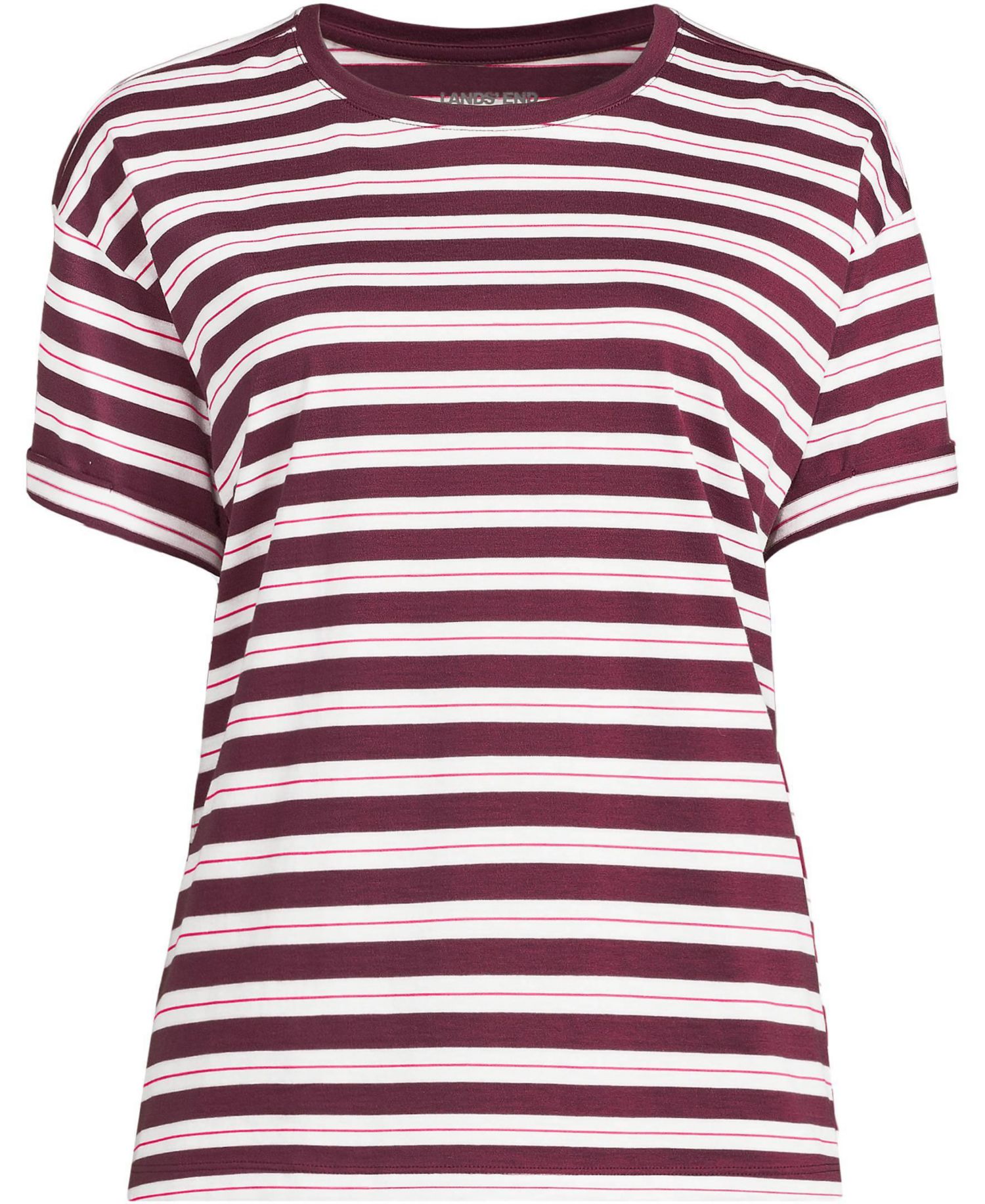 Women's Oversized Supima Short Sleeve Crew Neck T-Shirt