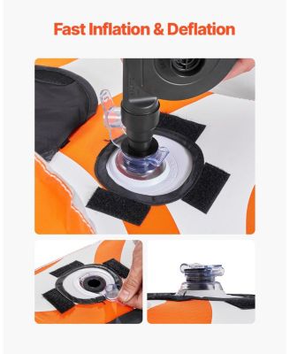 2-Person Towable Boat Tube with Dual Cockpits and Nylon Cover