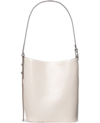 Halo Medium Leather Bucket Bag