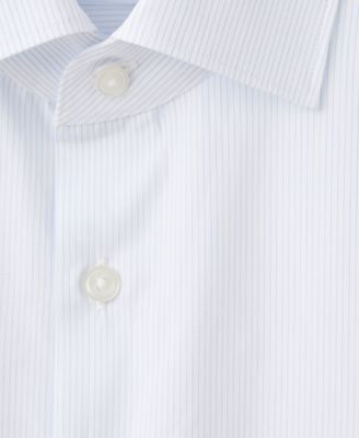 Men's Cotton Striped Slim-Fit Shirt