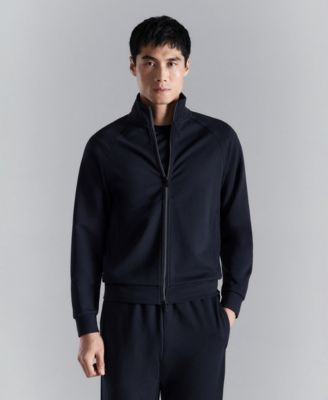 Men's Regular-Fit Technical Zip-Up Sweatshirt