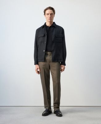 Men's Ruched-Back Lyocell Jacket