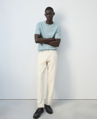 Men's Cotton Fine-Knit T-Shirt