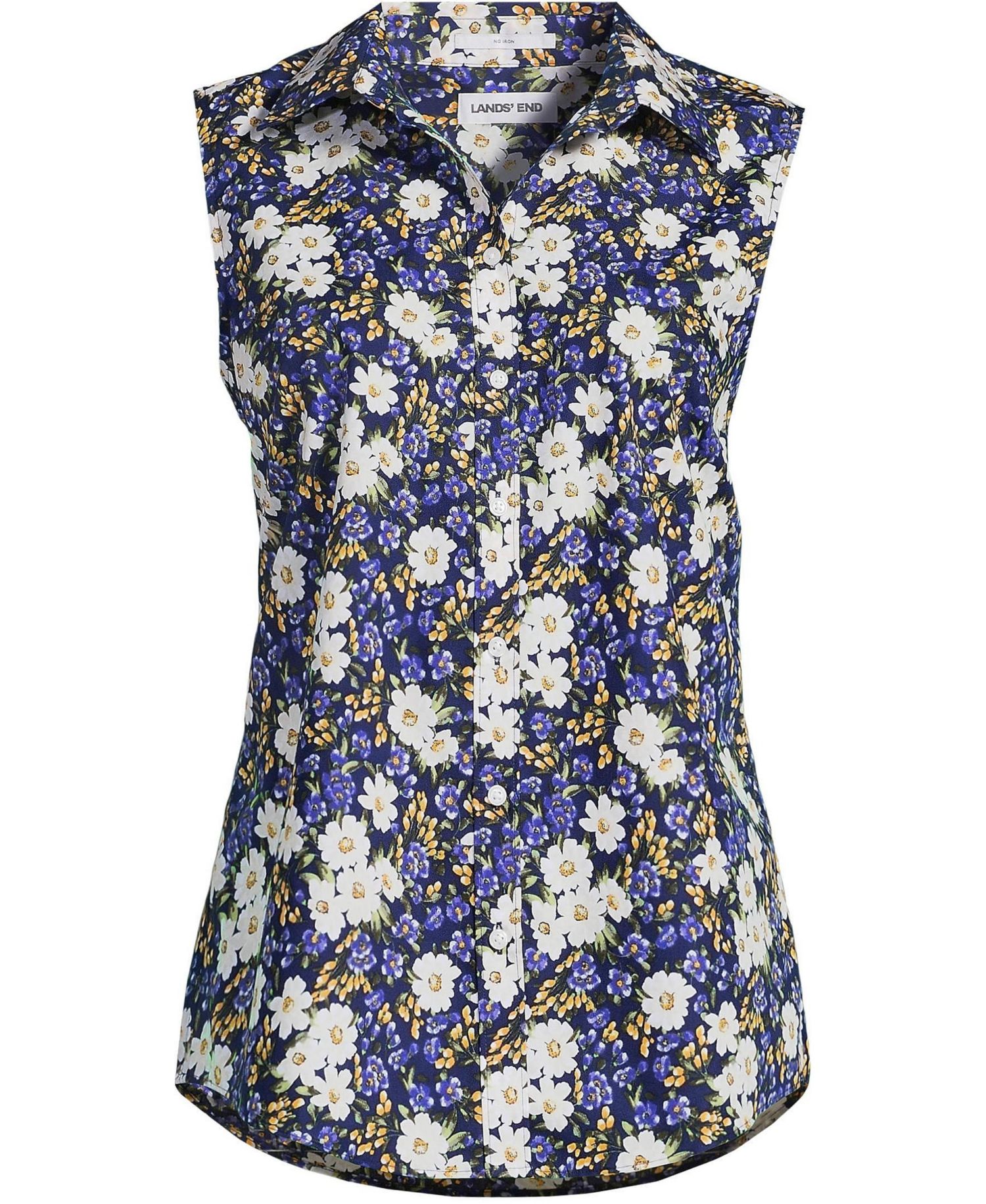 Women's No Iron Sleeveless Shirt
