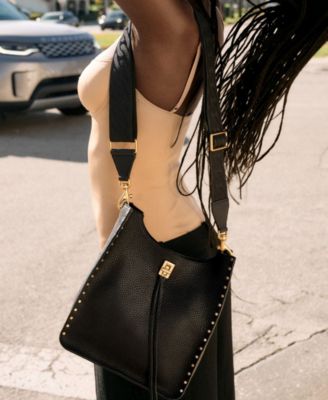 Darren Medium Leather Feed Crossbody Bag 