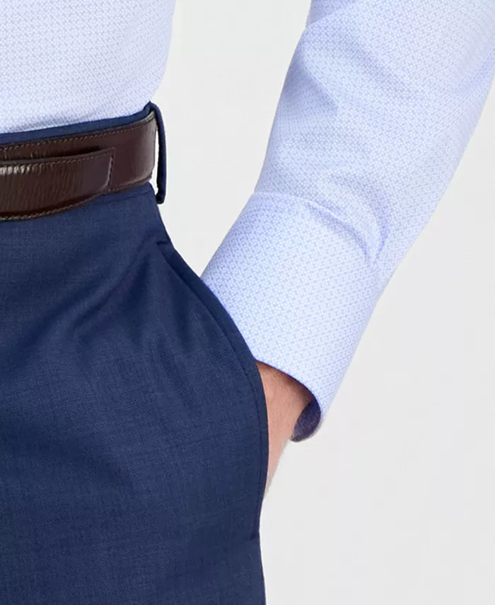 Men's Geometric Pattern Dress Shirt - thumbnail 5