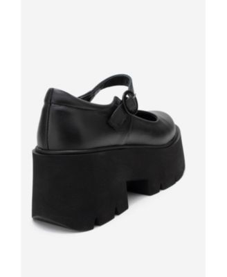 Women s Orina Leather Platform Mary Jane Shoe
