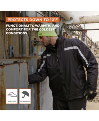 Men's 3-in-1 Rainwear Jacket Waterproof Raincoat, Versatile All-Weather Outerwear, Breathable Design