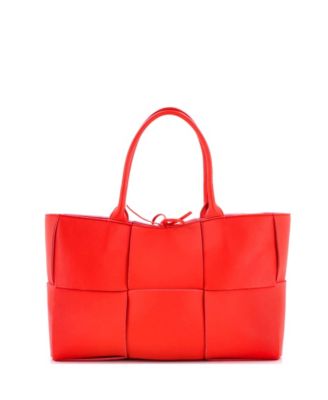 Medium Arco Tote Maxi Intrecciato Leather