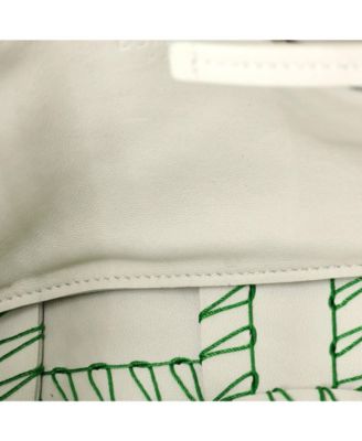 Medium Cassette Crossbody Bag Baseball Stitch Maxi Intrecciato Leather