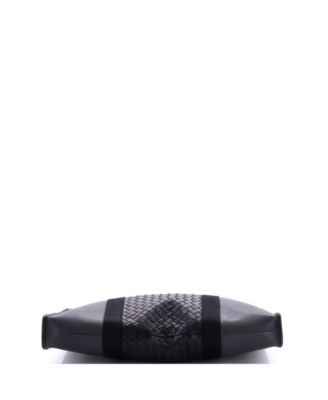 Shoulder Briefcase Intrecciato Leather