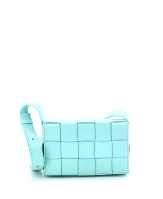 Small Cassette Crossbody Bag Maxi Intrecciato Leather