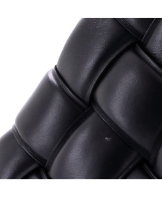 Cassette Crossbody Bag Padded Maxi Intrecciato Leather