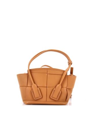 Small Arco Bag Maxi Intrecciato Leather