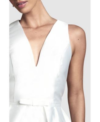 Women's Midi Wedding Dress With Pockets