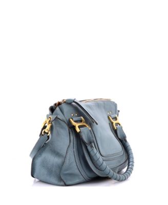 Medium Marcie Satchel Leather