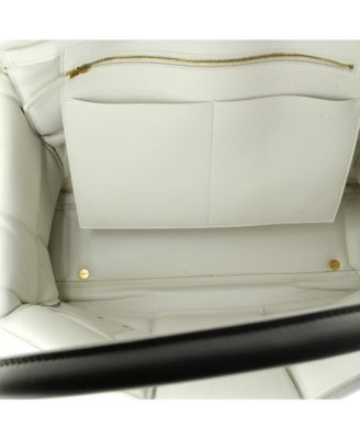 Large Arco Bag Padded Maxi Intrecciato Leather