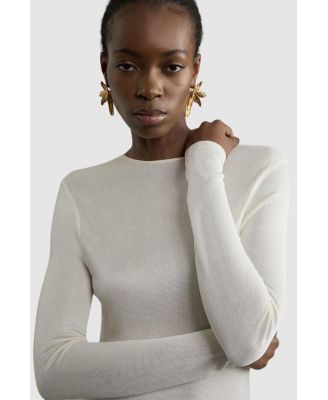 Women's Slinky Lace Asymmetric Maxi Dress