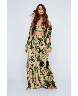 Women's 3 Piece Top and Bottom Beach Set