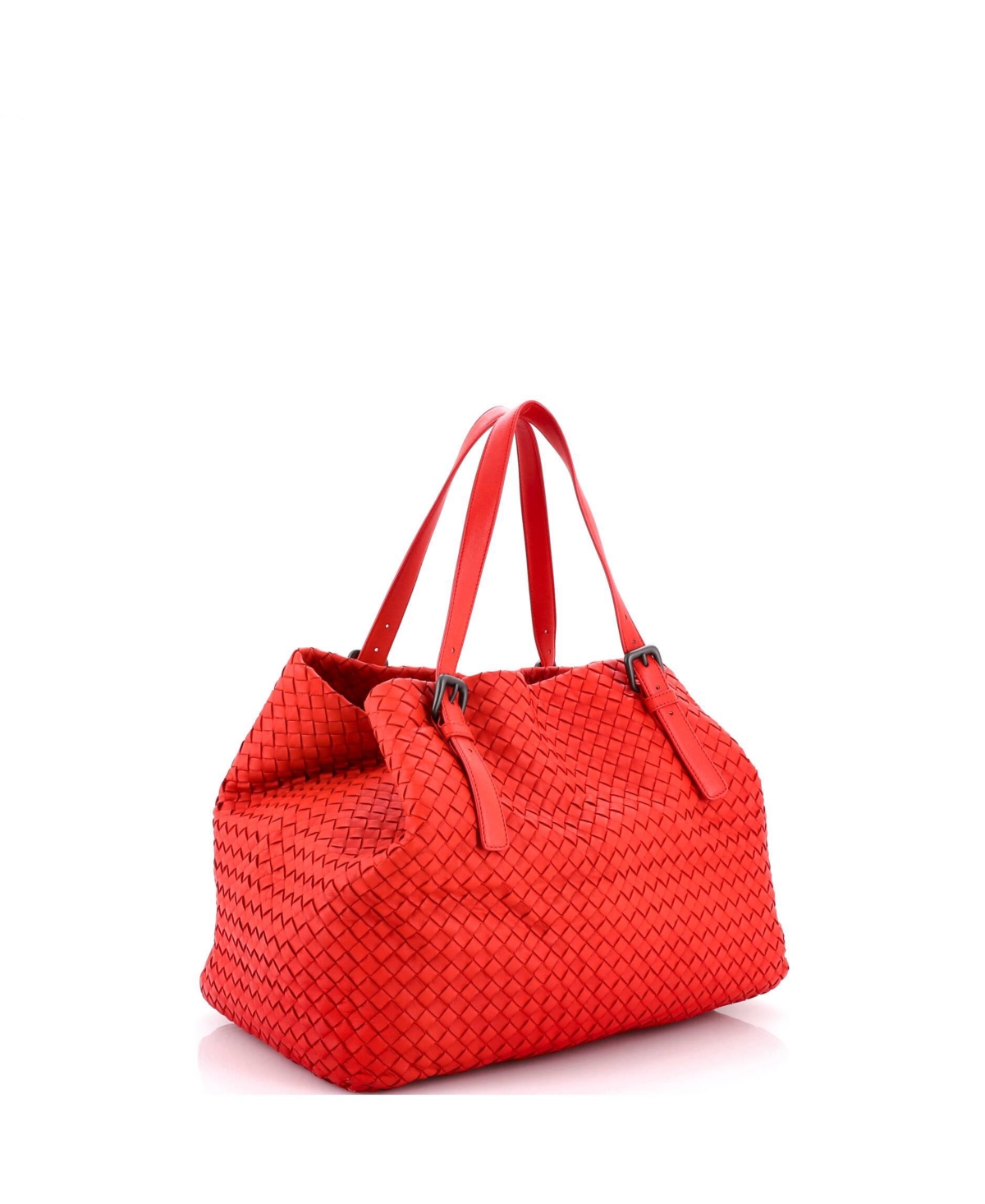 Pre-Owned Bottega Veneta Large A-Shape Tote Intrecciato Nappa